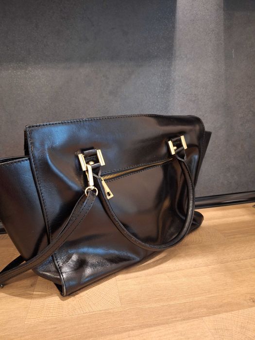 Чанта естествена кожа