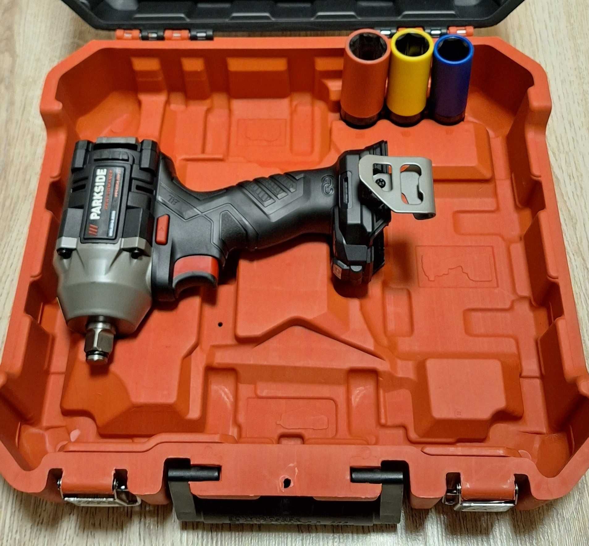 Ударен гайковерт ПАРКСАЙД PARKSIDE PPDSSA 20-Li A1, 20 V / 600NM