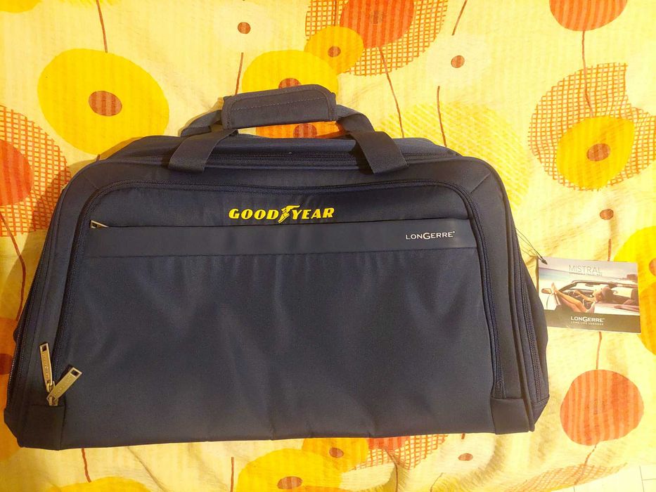 Geanta voiaj Goodyear albastra