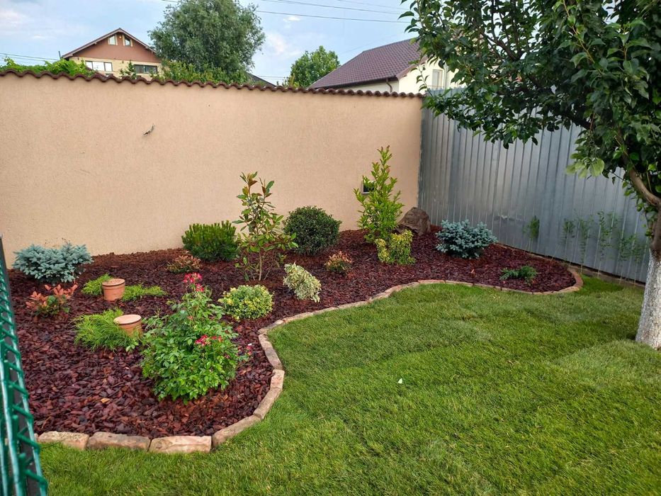 Rulouri de gazon, plante ornamentale,sisteme de irigatie