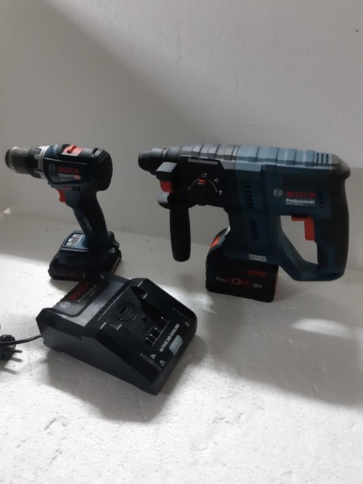 Set Bosch Rotopercutor si autofiletanta