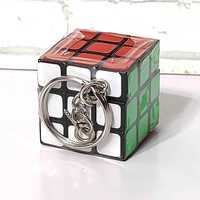 Брелок Keychain Black Cube 30 mm 3x3 головоломка