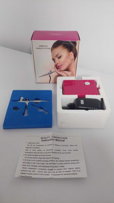 Aerograf makeup, cosmetica, hobby