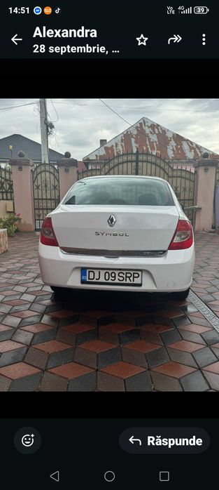 Renault Simbol 1,2 Benzina +GPL Acte Valabile