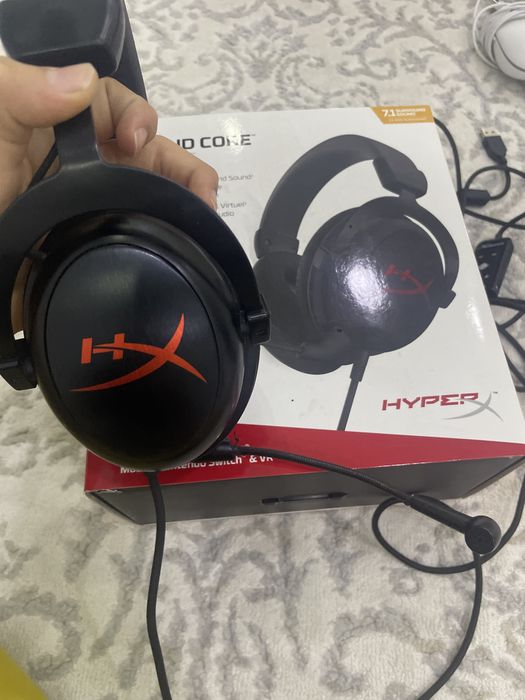 Hyperx cloud core игровые наушники