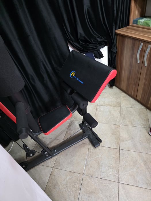 Aparat multifunctional Fit Tronic si Bicicleta eliptica Domyos