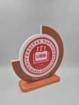 Plachetă aniversară personalizată 3D – cadou unic, printare la comandă
