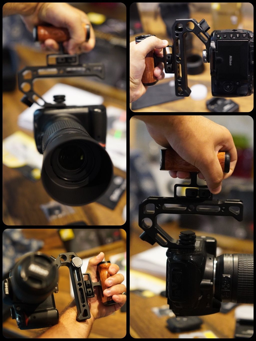 Nikon D5000 + Nikkor 55-200mm + 18-55mm