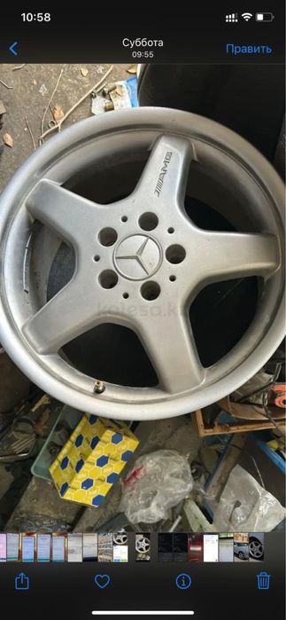 Диски R17 AMG Мерс W210