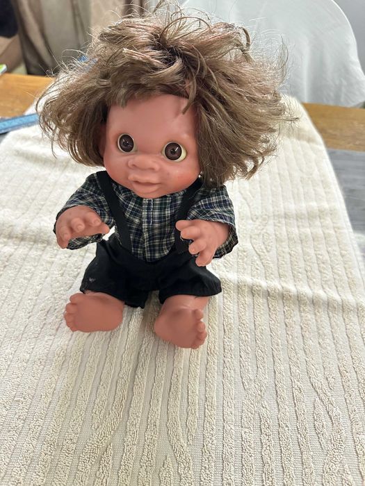 Vintage DAM Troll Doll-made in denmark 1974