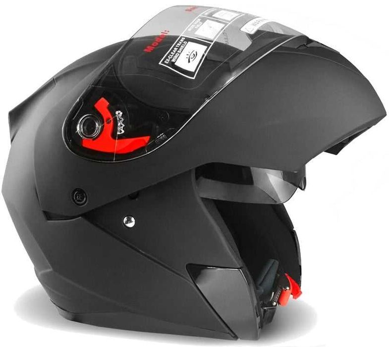 Casca Scuter Moto Modulabila Flip Up NOUA Cagula Cadou