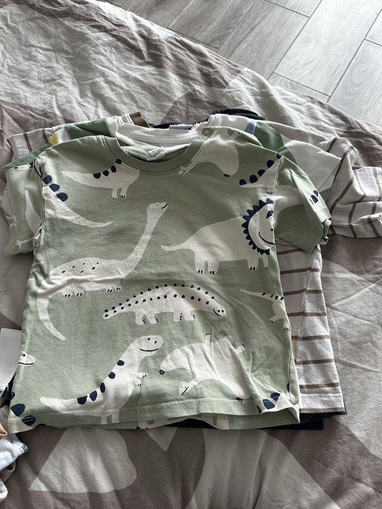 Set 10 tricouri Zara si Hm, marime 92-104