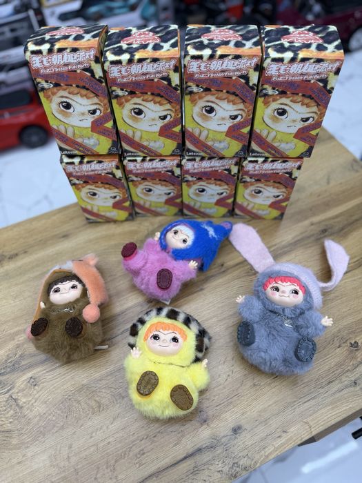 Вакуку  Мягкая игрушка Кукла в шапочке с кулоном Wakuku 16 см