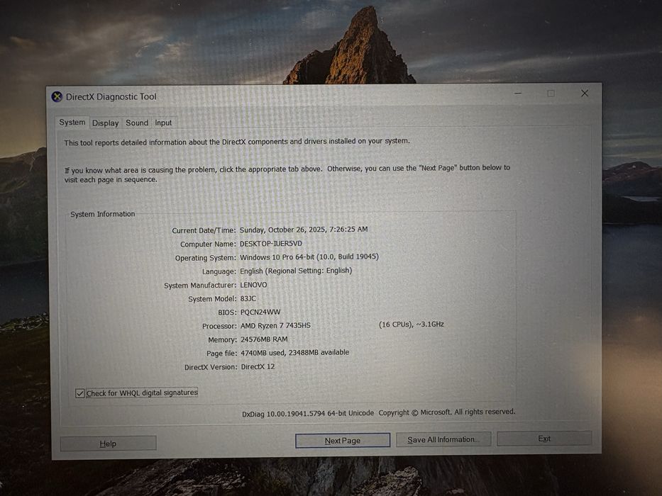 Lenovo LOQ 15 ARP9 rtx 4070 8 gb