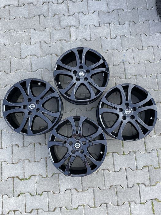 Jante negre originale Nissan Qashqai J11 J12 pe 17