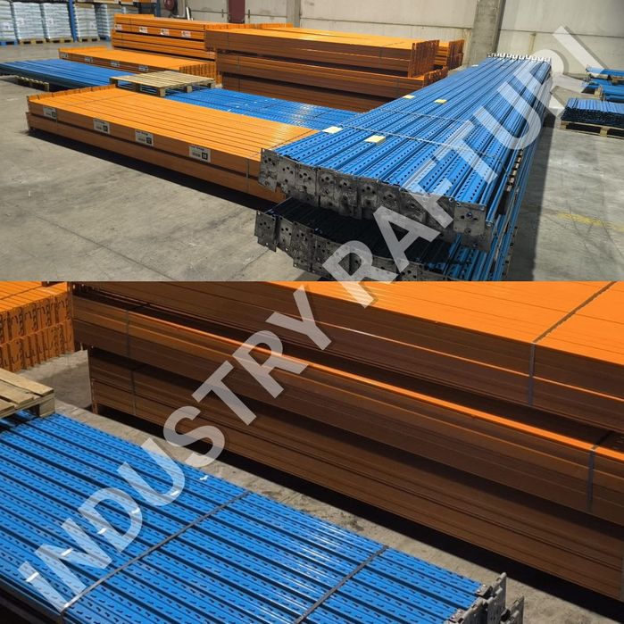 Rafturi metalice portpalet second-hand – stoc gata de livrare