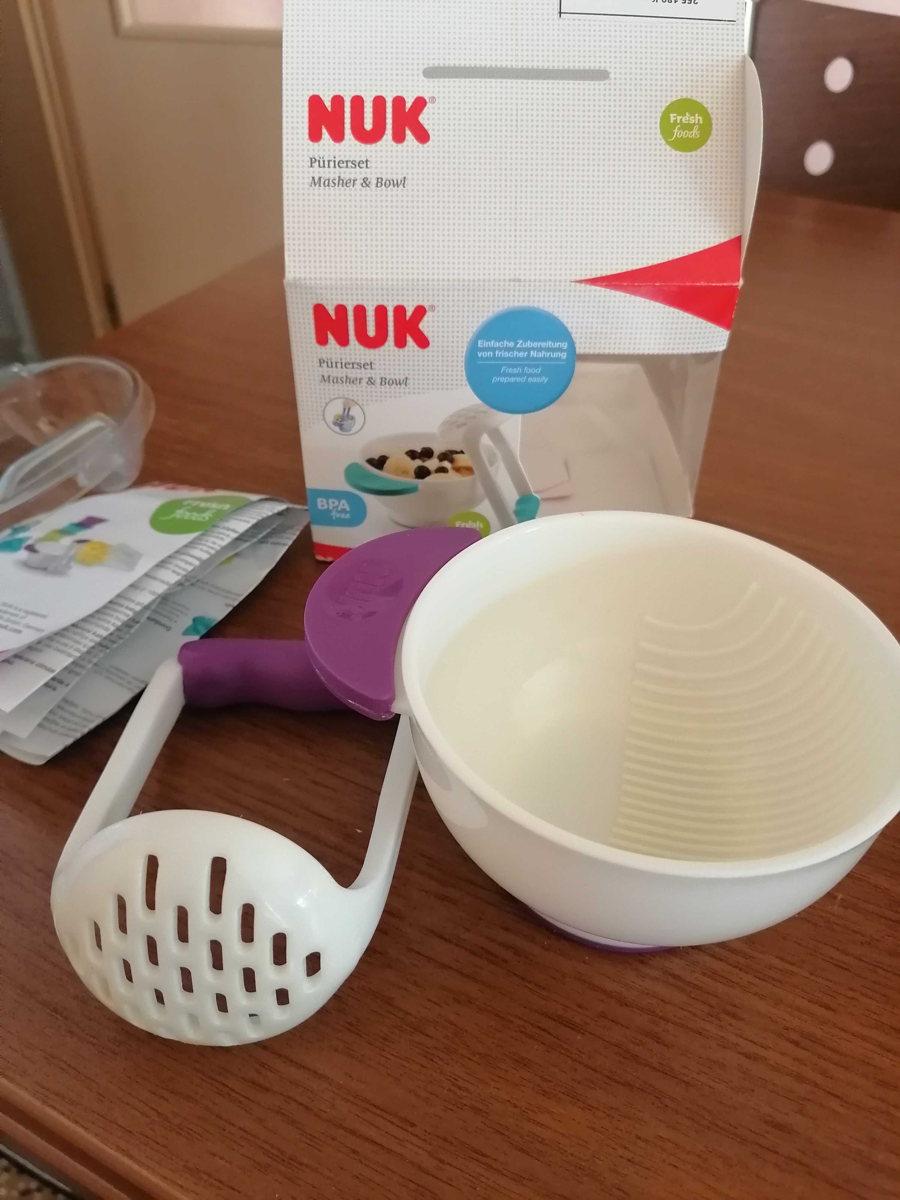 NUK Пластмасова купичка с пасатор