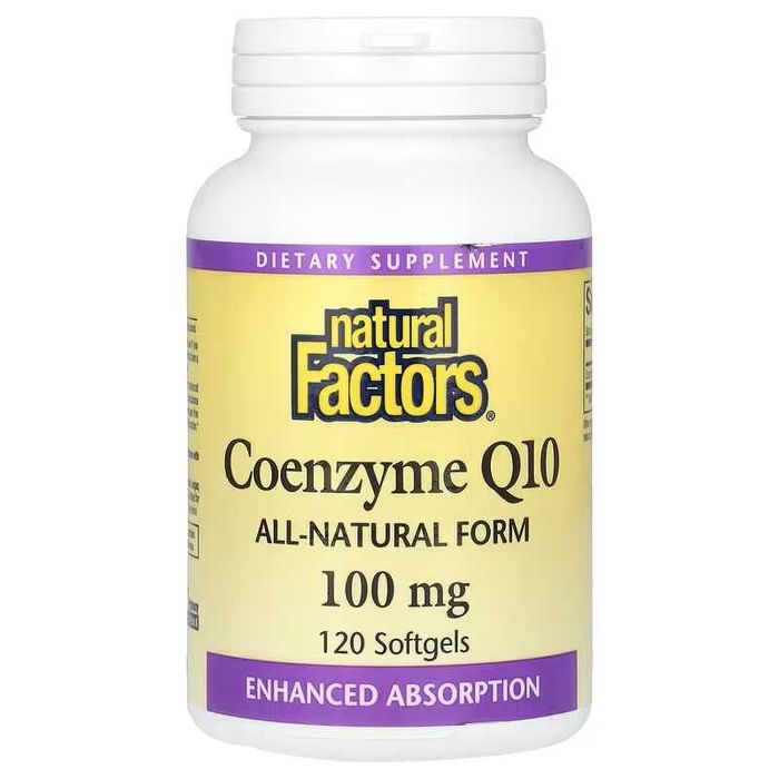 Natural Factors Coenzyme Q10 коэнзим Q10