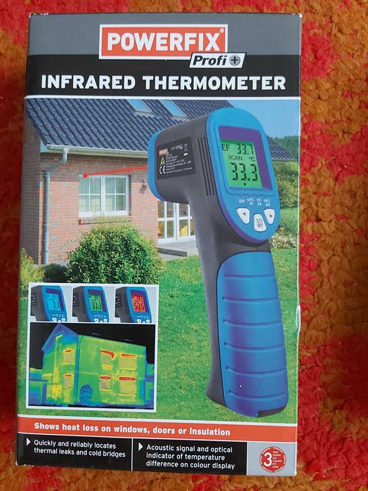 Vand termometru cu inflarosu POWERFIX