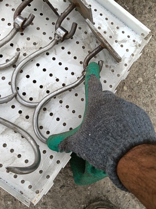 Cârlige inox pentru macelarie