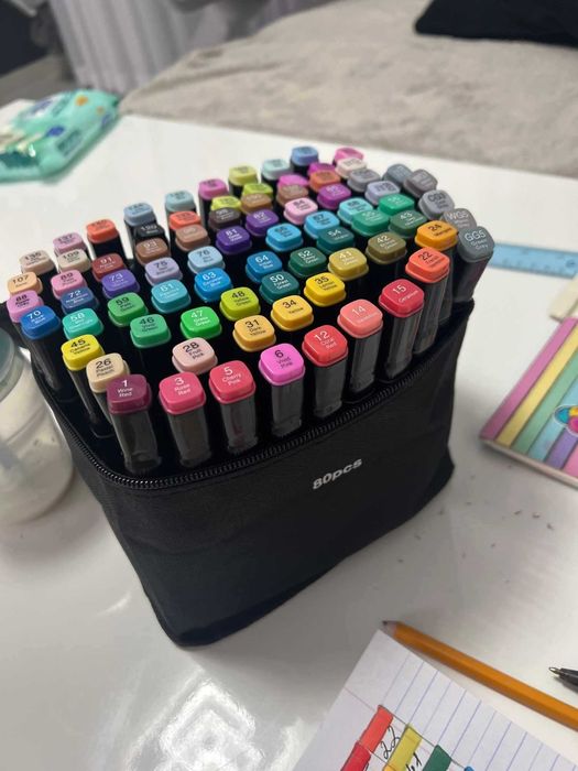 Комплект маркери с алкохолна основа