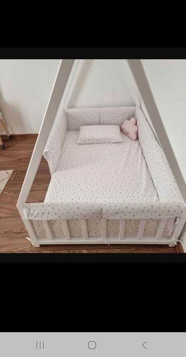 Pat montessori// saltea fibra