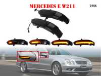 LED Lampi Semnalizatoare Dinamice Semnalizare Laterale Mercedes E W211