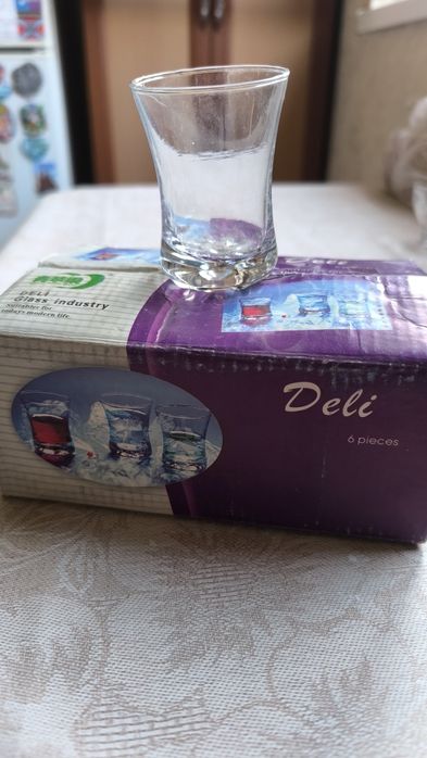 Рюмки стеклянные