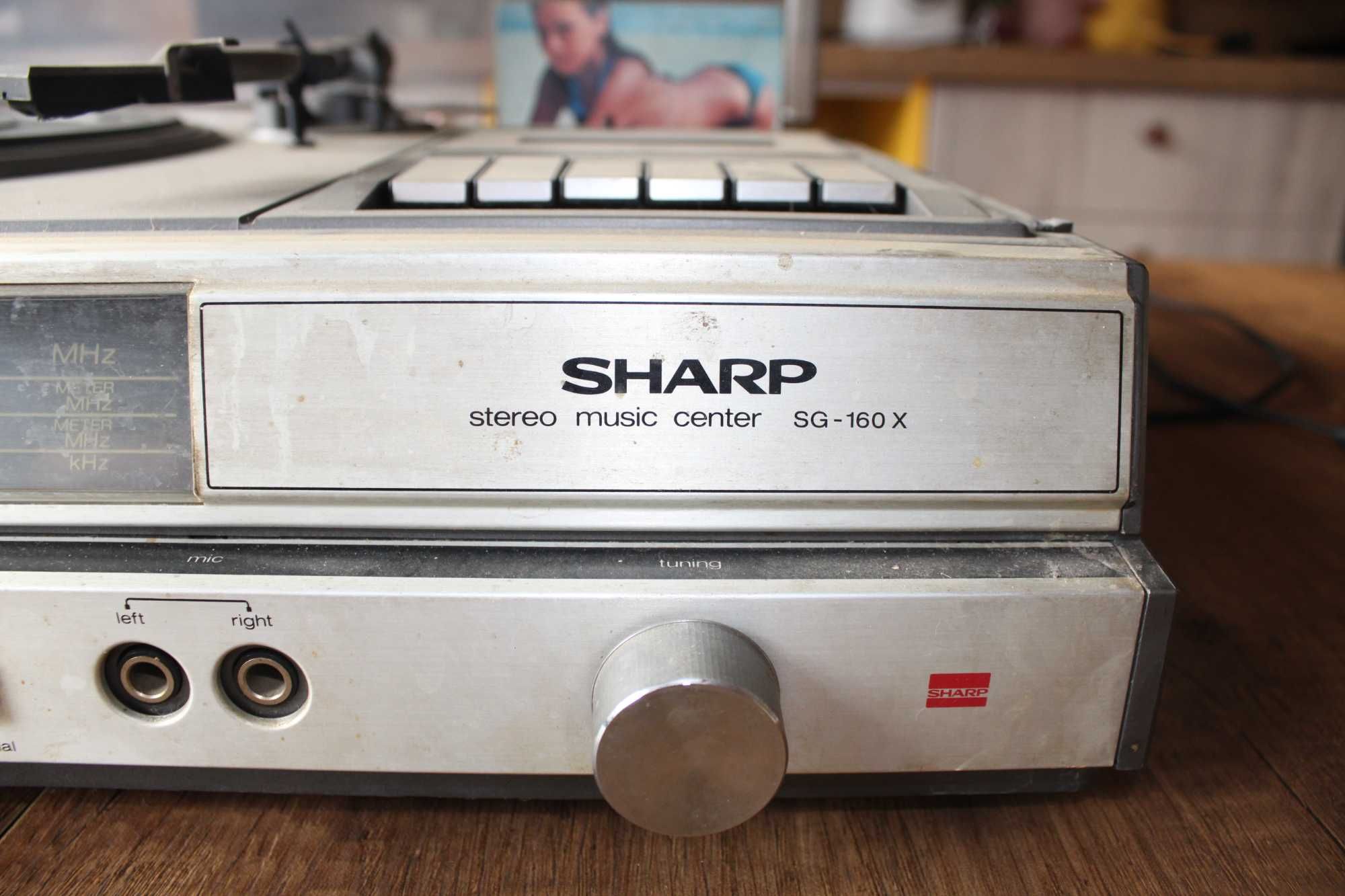 Грамофон SHARP SG160X stereo music center