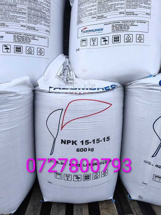 Îngrășământ Complex NPK 15/15/15