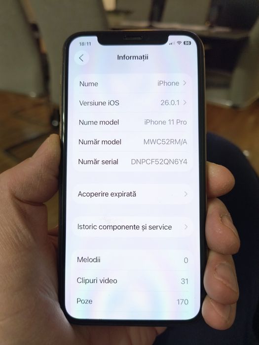 iPhone 11 pro, 64 gb, neverlock
