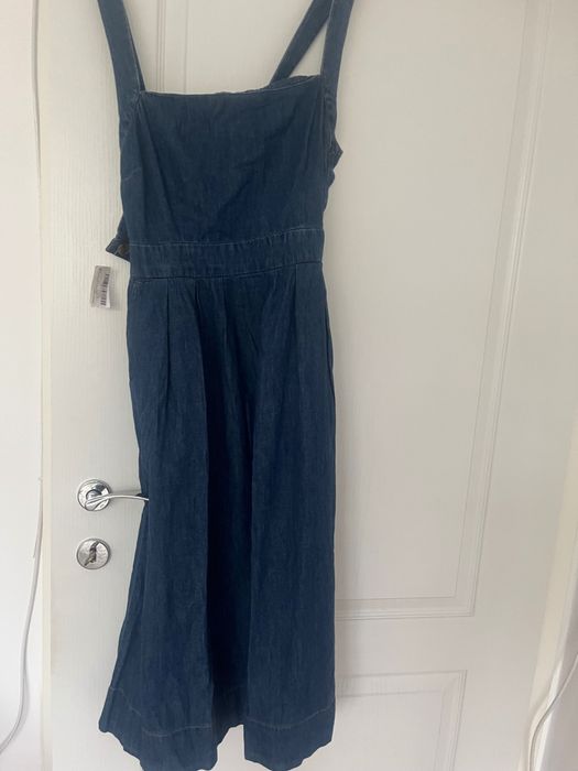 Sarafan denim subtire