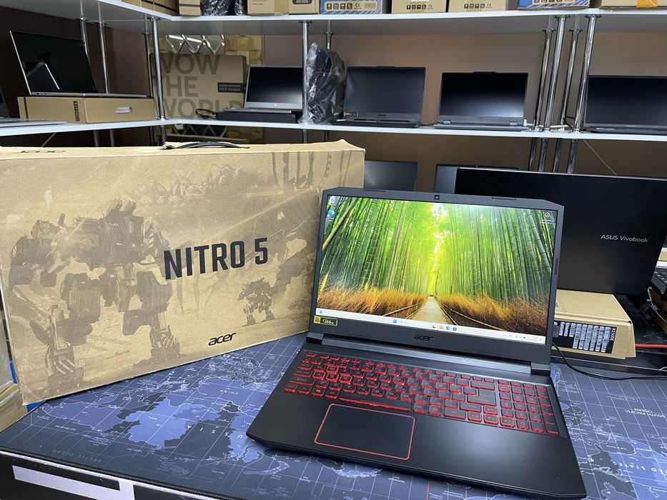 Игровой Ноутбук Acer Nitro 5 Ryzen 5-4600H/16GB/Ssd512GB/GTX1650