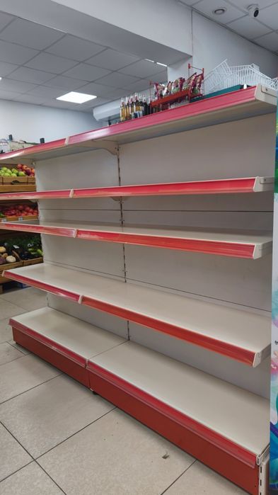 Островен стелаж - ширина 2 метра