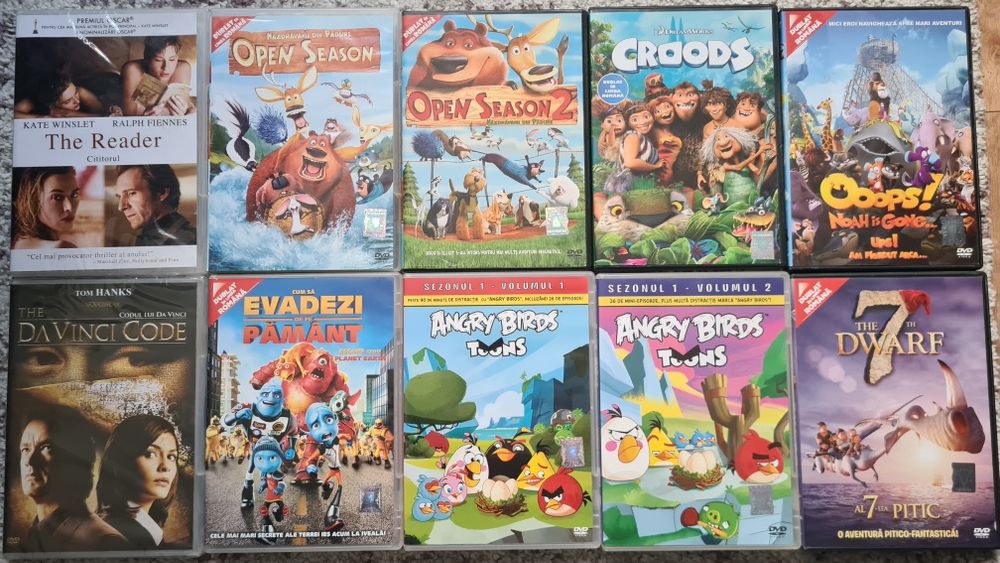 DVD-uri pentru copii (desene animate)