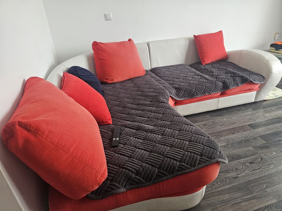 Спешно! Продавам диван от естествена кожа