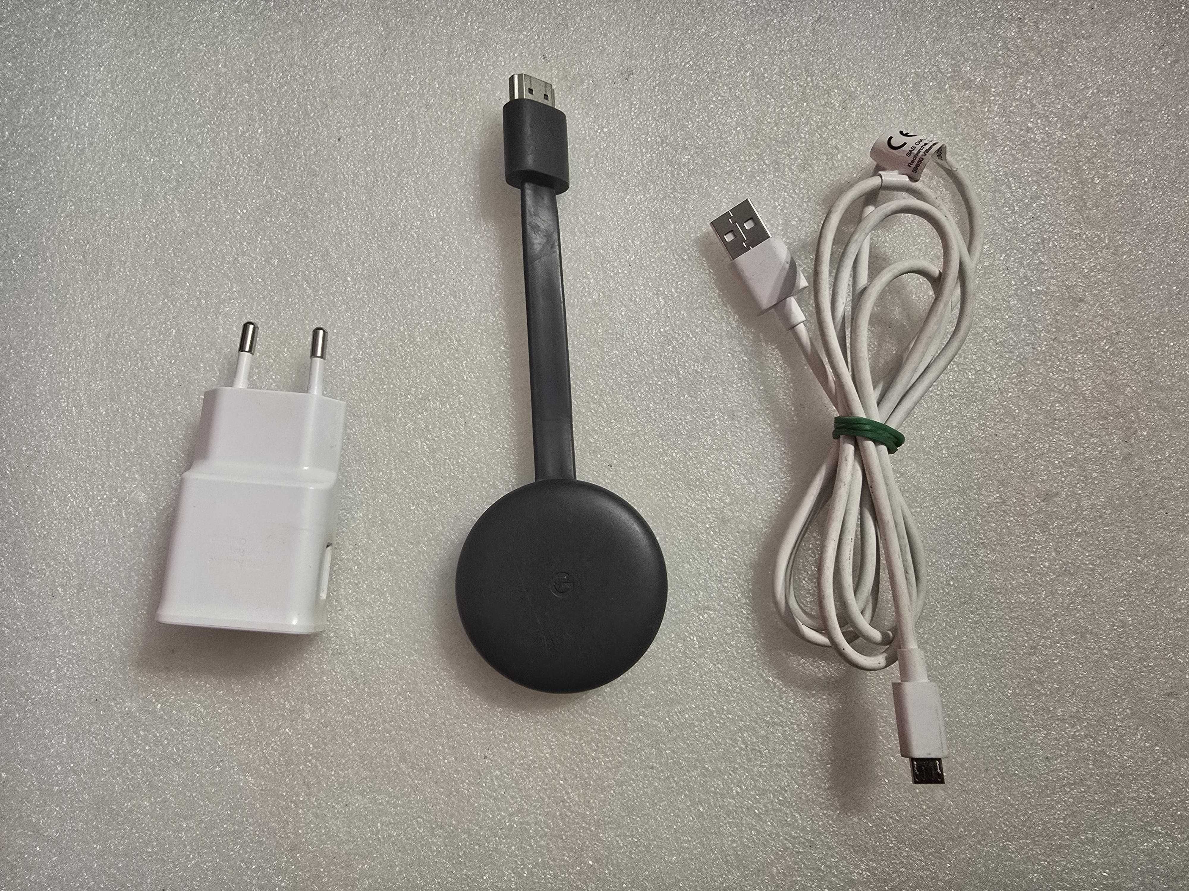Chromecast Google 3rd Gen. Model NC2-6A5-1600 Portable Media Streamer