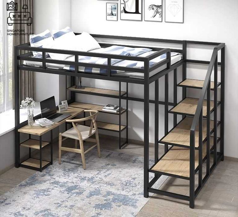 bolalar uchun krovat va parta