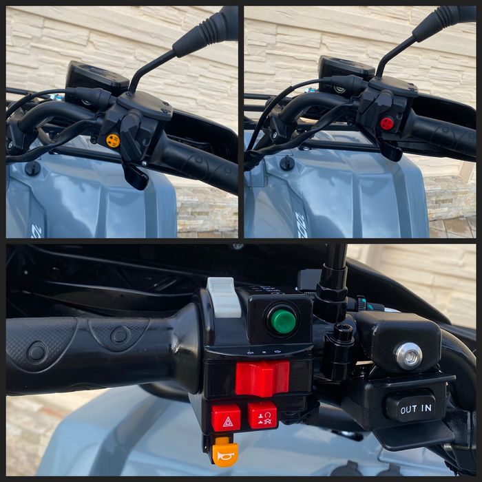 ATV‼️CF MOTO GOES 500L‼️2024 1900km delimitat nu(can am linhai suzuki