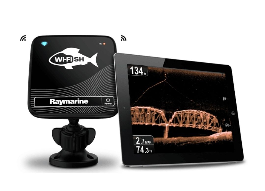 Сонар безжичен-Raymarine Wi-Fish + Таблет Ipad 2 mini Wlan 16 gb..