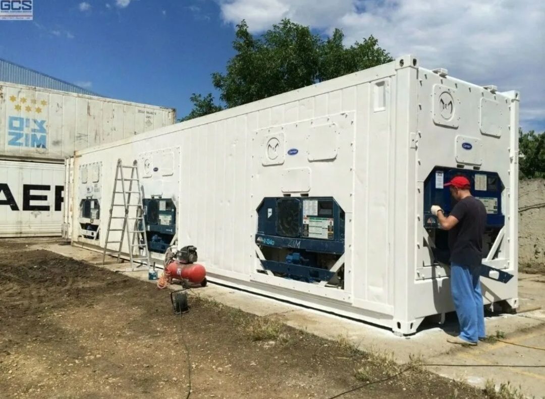 Морозильный контейнер -60°C для хранения рыбы и мяса