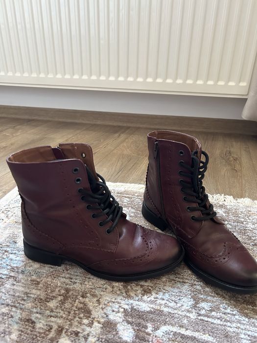 Ghete piele naturala dama visinii 37