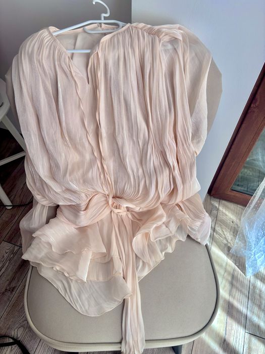 Рокля SHAILO в цвят шампанско