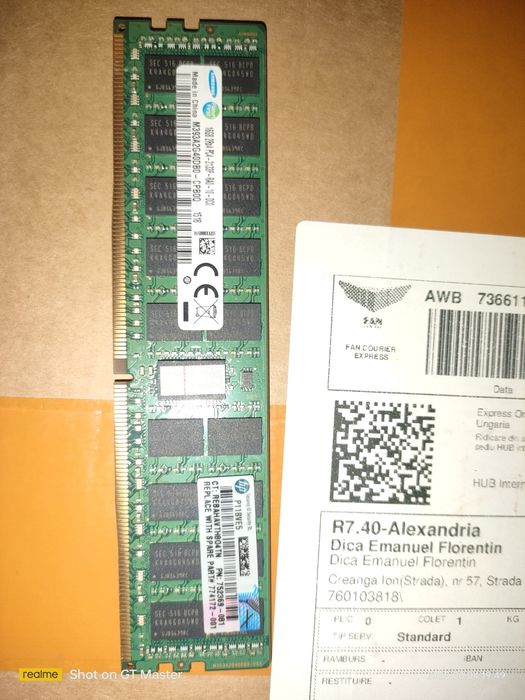 Memorie Samsung DDR4 2133MHZ(ECC)