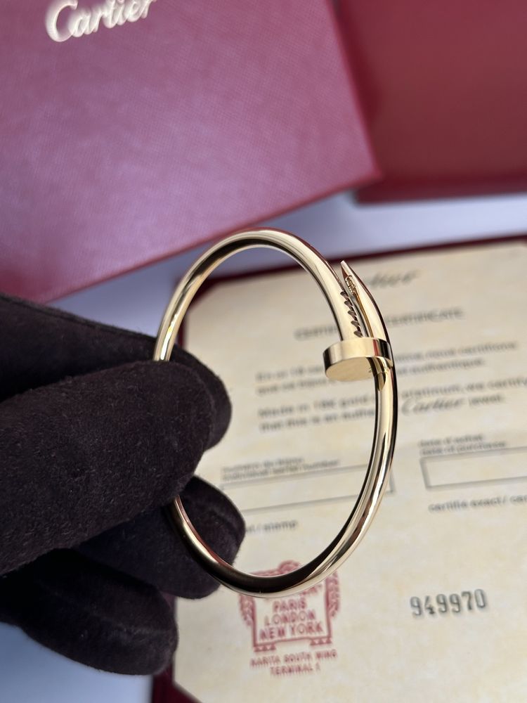 Brățară Cartier Juste un Clou 19 Gold 750 cu Cutie