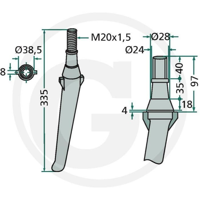 Cutit freza Lely import Germania tehnicapopan.ro