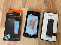 Husa Huse iphone 6 6s Plus + Pitaka Wood Subacvatica Spigen Thin Fit