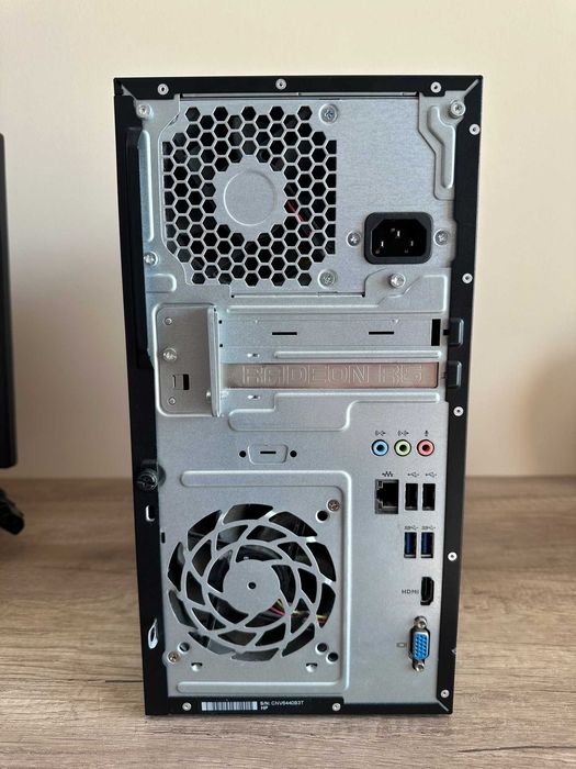 Sistem Desktop HP Pavilion + Tastatura + Mouse + Monitor Asus