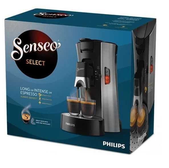 НОВА, НЕРАЗПЕЧАТАНА кафемашина Philips Senseo SELECT Черна CSA250/11