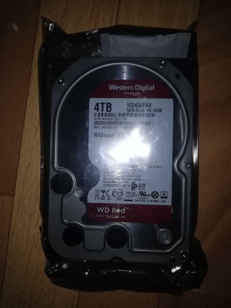 WD RED 4TB 40EFAX Жёсткий диск HDD